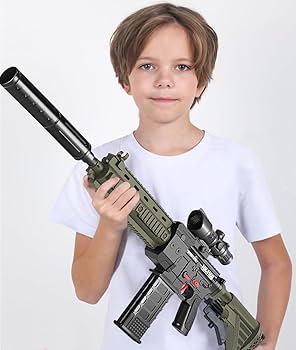 Amazon.co.jp: M416 おもちゃの射撃セット 電動 86cm長 戦術